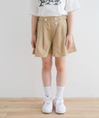 URBAN RESEARCH DOORS（Kids）/『WEB/一部店舗限定サイズ』フロントボタンキュロットパンツ(KIDS)/508160456