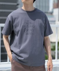 ITEMS URBAN RESEARCH/レタード刺繍Tシャツ slaying today/508160458