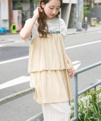 ITEMS URBAN RESEARCH/チュニックレイヤードキャミソール/508160459