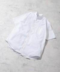 URBAN RESEARCH ROSSO/『防シワ』『XLサイズあり』ハイパフォーマンスリネンバンド半袖シャツ/508160461