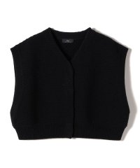 SHIPS WOMEN/SHIPS Primary Navy Label:〈手洗い可能〉クロップド ニット ベスト/508160506