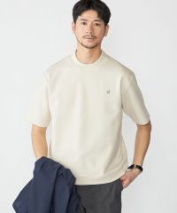 SHIPS MEN/【WEB限定】SHIPS: テレワーク ビズ ワンポイントロゴ ポンチ Tシャツ/508160659
