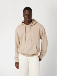 GUESS/ゲス GUESS FINCH Terry Guess Washed Hoody/508160718