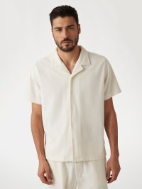 GUESS/ゲス GUESS SS Baron Textured Knit Shirt/508160721