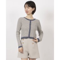 archives/アルシーヴ archives タックボーダー配色2WAYカーディガン/507820005