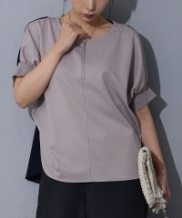 NICOLE white/異素材切り替えTEE/508128429
