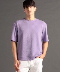 MONSIEUR NICOLE/グラフィックジャカード クルーネックTシャツ/508128449