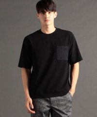 MONSIEUR NICOLE/ワッシャーストレッチ クルーネックTシャツ/508128451