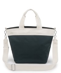 LeSportsac/BUCKET TOTEミッドナイトグリーン/サンドバー/508140863
