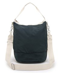 LeSportsac/CONVERTIBLE BUCKET BAGミッドナイトグリーン/サンドバー/508140864
