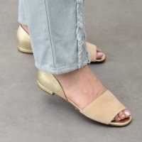 INTER-CHAUSSURES　IMPORT/インターショシュール INTER－CHAUSSURES 異素材コンビオープントウパンプス/508160894