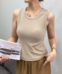 aimoha/アイモハ aimoha シンプルデザインタンクトップ/508161062