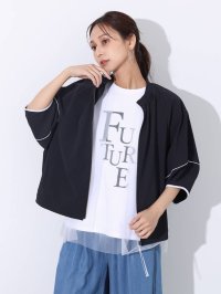 SCOTCLUB/スコットクラブ SCOTCLUB バルーンスリーブライトブルゾン/508161828