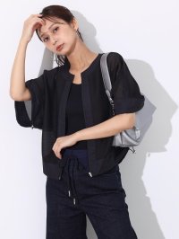 スコットクラブ/スコットクラブ SCOTCLUB 布帛×メッシュジップブルゾン/508161829