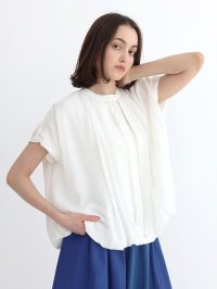 Aga/アーガ Aga エアードレープシフォンブラウス/508161841