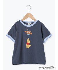 Samansa Mos2 Lagom/【Disney】くまのプーさん/リンガーTシャツ/508161970