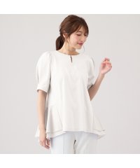 Rose Tiara(L SIZE)/【接触冷感/UVカット/手洗いOK】ペプラムカットソー/508161977