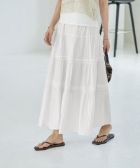 STYLE DELI/スタイルデリ STYLE DELI コットン質感のタックティアードロングスカート/508162196