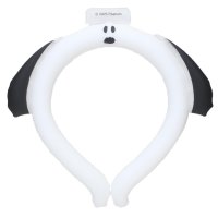 cinemacollection/シネマコレクション cinemacollection スヌーピー 夏用クールネック 立体アイスループ M ストレートフェイス ピーナッツ カミオジャパン ICE/508162238