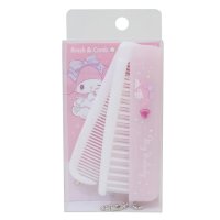 cinemacollection/シネマコレクション cinemacollection マイメロディ ヘアブラシ ストーン付き折りたたみブラシ＆コーム サンリオ カミオジャパン 折りたたみくし /508162266