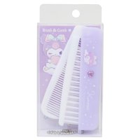 cinemacollection/シネマコレクション cinemacollection クロミ ヘアブラシ ストーン付き折りたたみブラシ＆コーム サンリオ カミオジャパン 折りたたみくし キャラ/508162267