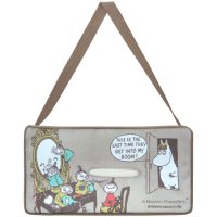 cinemacollection/シネマコレクション cinemacollection ムーミン ティッシュカバー ティッシュケース ブラウン 北欧 三金商事 MEIHO カー用品 キャラクター/508162290