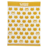 cinemacollection/シネマコレクション cinemacollection となりのトトロ キッズタオルケット お昼寝ケット ネコバスシルエット スタジオジブリ 丸眞 子供用夏用寝具/508162352