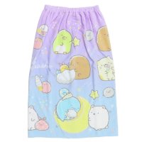 cinemacollection/シネマコレクション cinemacollection すみっコぐらし ラップタオル 80丈マキタオル 80cm丈巻き巻きタオル きらきらお星さま サンエックス /508162399