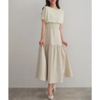 CENEA/セネア CENEA CENEA スパンコールショートニット＋ティアードキャミワンピース set/508162514