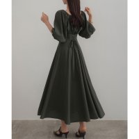 CENEA/セネア CENEA CENEA リネン混フレアワンピース/508162519