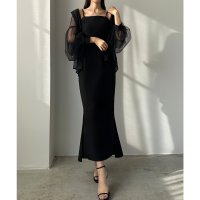 Louere/ルエレ Louere Louere バックマーメイドキャミワンピース/508162531