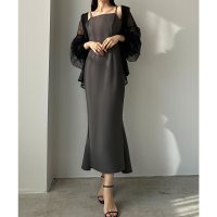 Louere/ルエレ Louere Louere バックマーメイドキャミワンピース/508162531