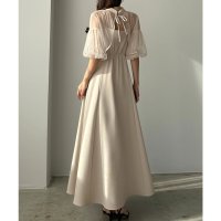 Louere/ルエレ Louere Louere 【オケージョン対応】2WAY半袖シアーボレロ＋フレアキャミワンピースSET/508162533