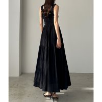 Louere/ルエレ Louere Louere フリルショルダーシャーリングキャミワンピース【一部ペチスカートSET】/508162537