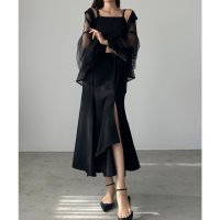 Louere/ルエレ Louere Louere イレヘム深スリットマーメイドキャミワンピース/508162539