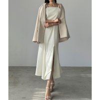 Louere/ルエレ Louere Louere イレヘム深スリットマーメイドキャミワンピース/508162539
