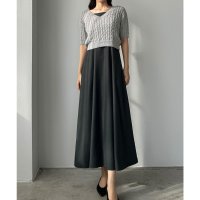 Louere/ルエレ Louere Louere ケーブルショートニット＋キャミワンピースset/508162546