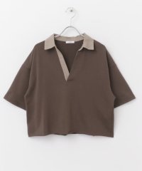 ITEMS URBAN RESEARCH/ミニ裏毛スキッパーポロ/508162598
