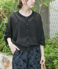 ITEMS URBAN RESEARCH/シアークルーネックカーディガン/508162599