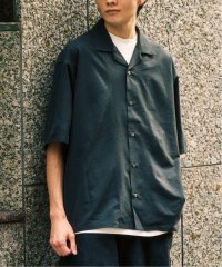 417 EDIFICE/ワイドサッカーオープンカラーシャツ/508162733