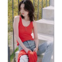 anuans/アニュアンス anuans Italy Linenヘンリーネックニットタンク/508162902