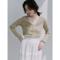 anuans/アニュアンス anuans Italy Linenベーシックニットカーディガン/508162904