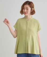 grove/きちんと感もこなれ感も1枚で叶う　優秀ペプラムシャツブラウス/508162942