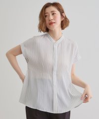 grove/きちんと感もこなれ感も1枚で叶う　優秀ペプラムシャツブラウス/508162942