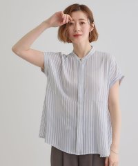 grove/きちんと感もこなれ感も1枚で叶う　優秀ペプラムシャツブラウス/508162942