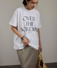 サロン　アダム　エ　ロペ/OVER THE BORDER ロゴプリントTシャツ / レタリングTシャツ/508163053