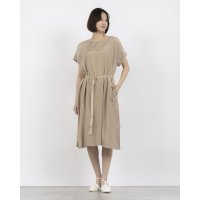 mideu/ミ・デゥー mi・deu・・・ ベルト付フレンチ袖ワンピース/508163469