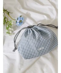 FURFUR/【WEB限定カラー】ロゴプリント巾着ポーチ/508163478