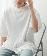 atONE/アットワン atONE オーバーサイズコットンパネルTシャツ/508163504