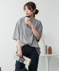 atONE/アットワン atONE オーバーサイズコットンパネルTシャツ/508163504